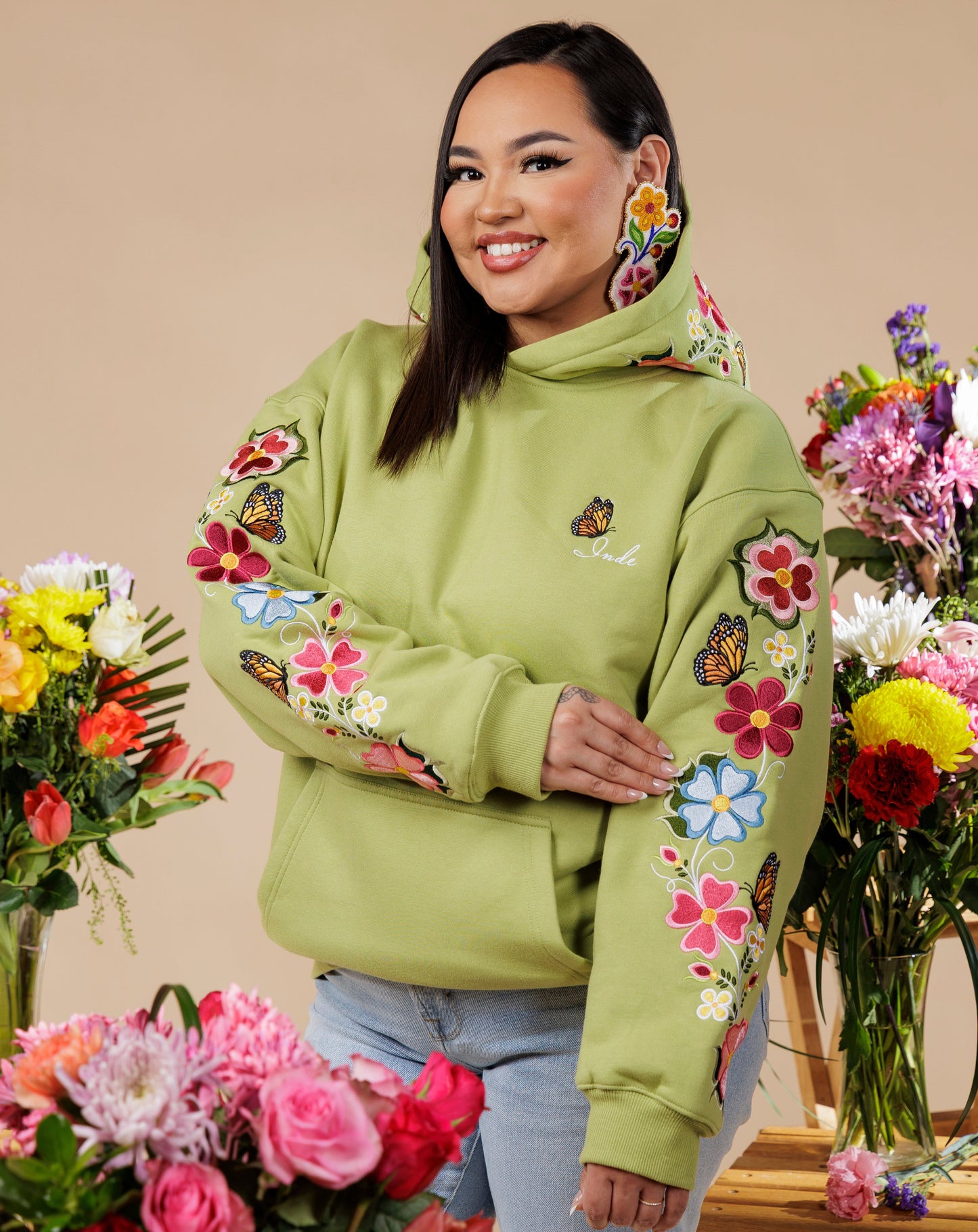 PREORDER Light Green Memengwaa Hoodie
