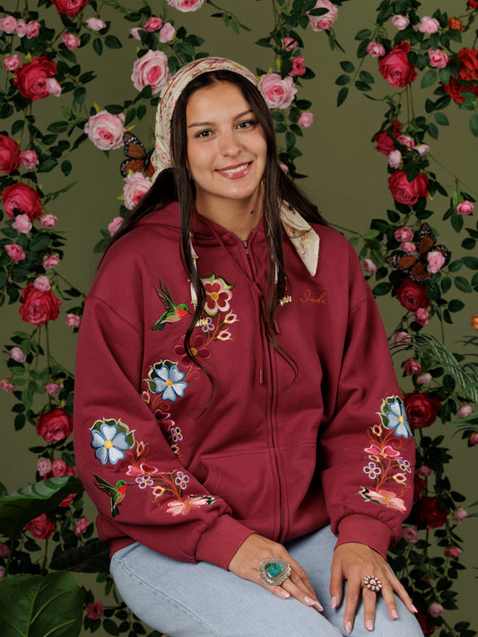 PREORDER Hot Pink Nenookaasi Zip-Up